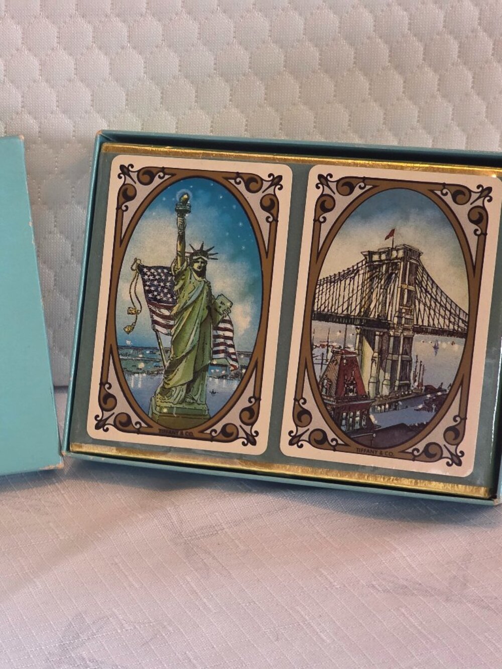 Tiffany & Co. Double Deck Playing Cards NIB